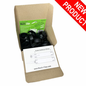 20 Pairs of Mastic Clips loose in a sealed carton